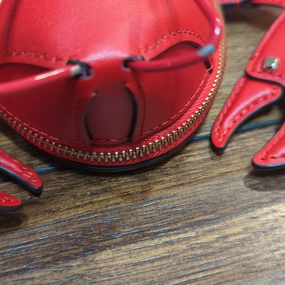Kate Spade Novelty Red Lobster Bag Shore Thing Crossbody Bag - Picture 12 of 16